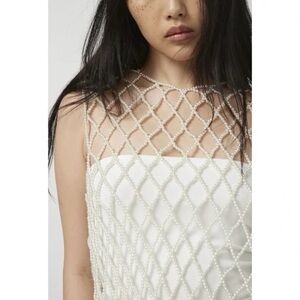 Vici pearl beaded tank